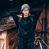 【kuros’オリジナル】裏毛WZIPフーディー｜綿100％ 日本製 ユニセックス