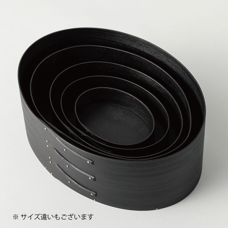 シェーカーボックス オーバルボックス M 黒 – kuros.style