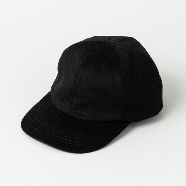 N-W10-03 / Cashmere Cap カシミアキャップ 黒