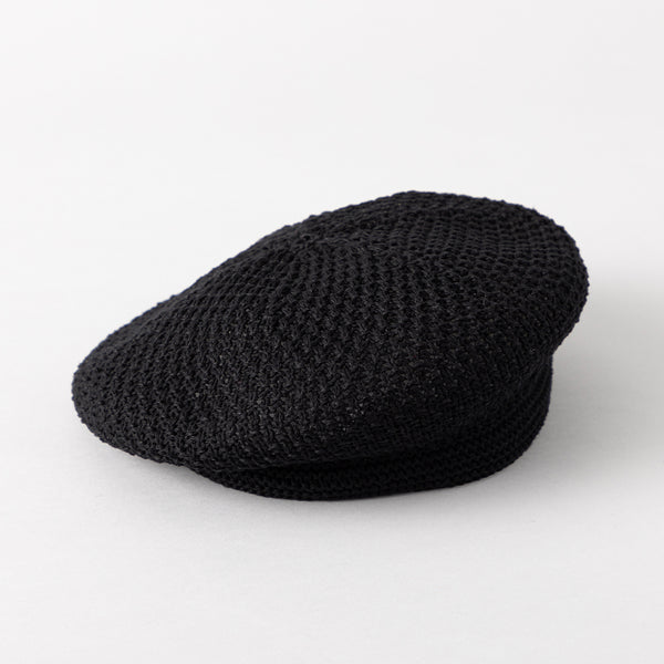 N-932 / Lacking Hat ベレー帽 黒