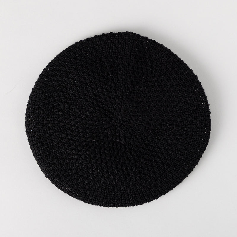 N-932 / Lacking Hat ベレー帽 黒