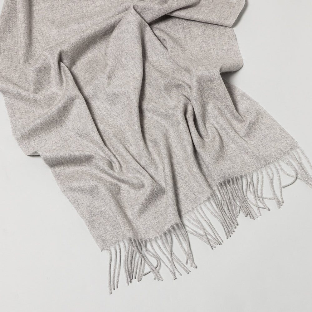 カシミヤストール グレー – kuros.style