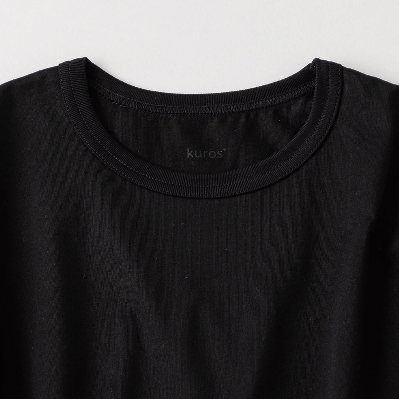 kuros' パックTシャツ 黒