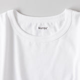 kuros' ロングスリーブパックTシャツ 白
