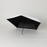 【UV｜晴雨兼用｜軽量ミニ】折りたたみ傘　オフホワイト