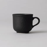 黒墨 コーヒーカップ&ソーサー【ラウンド】 ギフトセット 桐箱入り