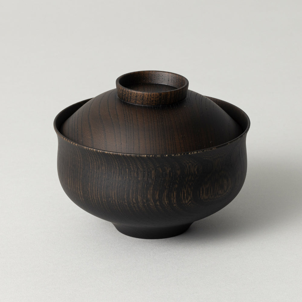 人気 ブランド 服をチェック - 最新トレンドファッション TSUMUGI蓋付椀 kuros.style – Black 千鳥 工芸品