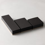 ステーショナリーギフトセット メモブロック  S/M/L 3サイズセット 黒