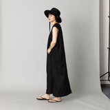 【Nine Tailor × kuros’別注品】麦わら帽子 ストローハット 黒 日本製