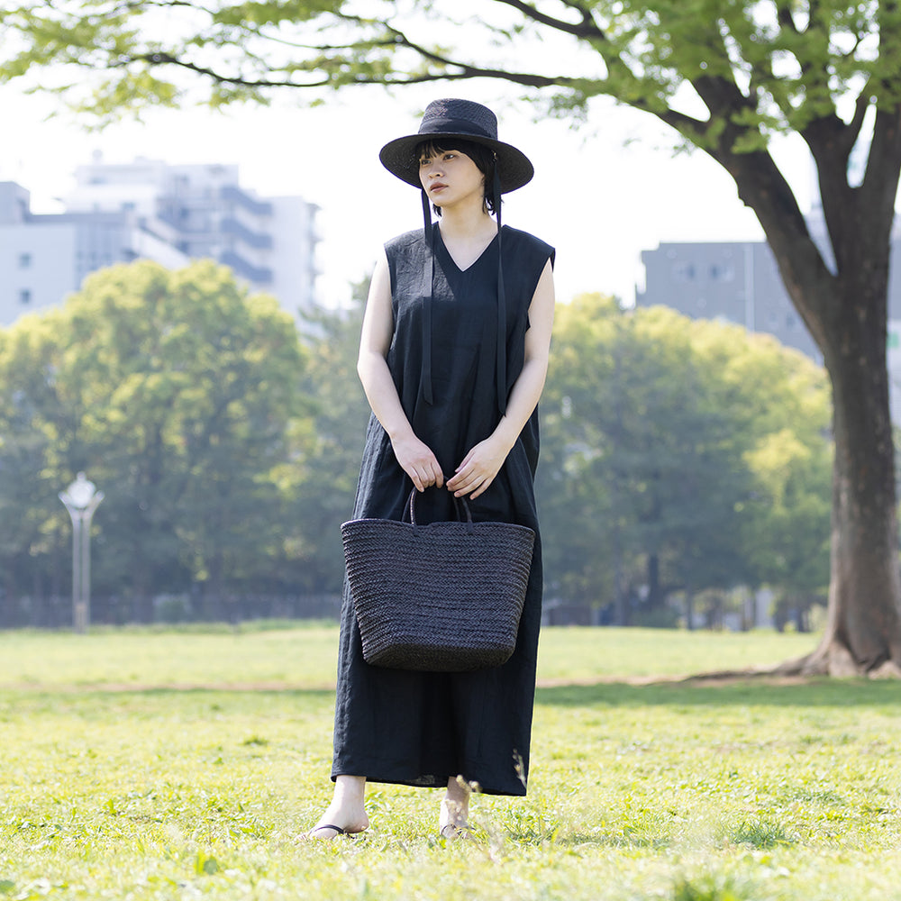 Nine Tailor × kuros'別注品】麦わら帽子 ストローハット 黒 日本製 – kuros.style